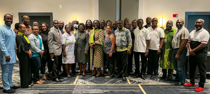KNUST Vice Chancellor with North American Chapter